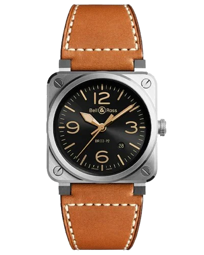 Премиальная реплика Bell & Ross Instruments BR0392-ST-G-HE
