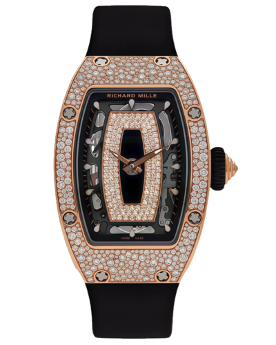 Премиальная реплика Richard Mille RM07-01 RG Snow Set Black Lips