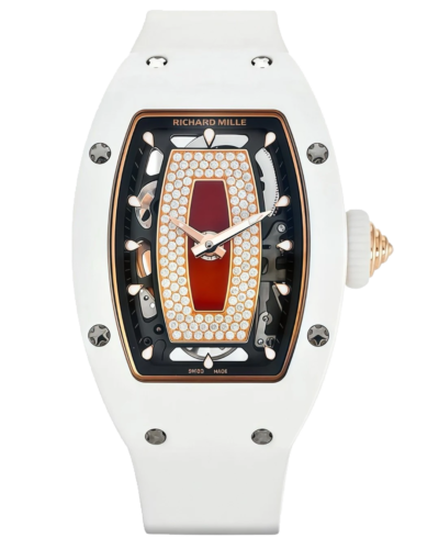 Премиальная реплика Richard Mille RM07-01 White Ceramic (Red Lips)