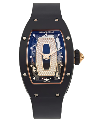 Премиальная реплика Richard Mille RM07-01 Black Ceramic (Black Lips)