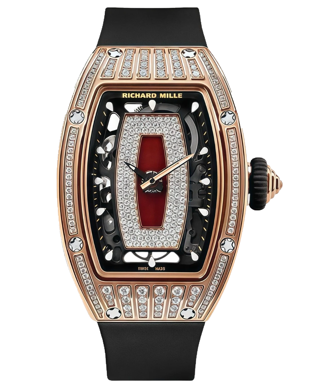 Richard Mille RM07-01 Medium Set Diamonds (Red Lips)