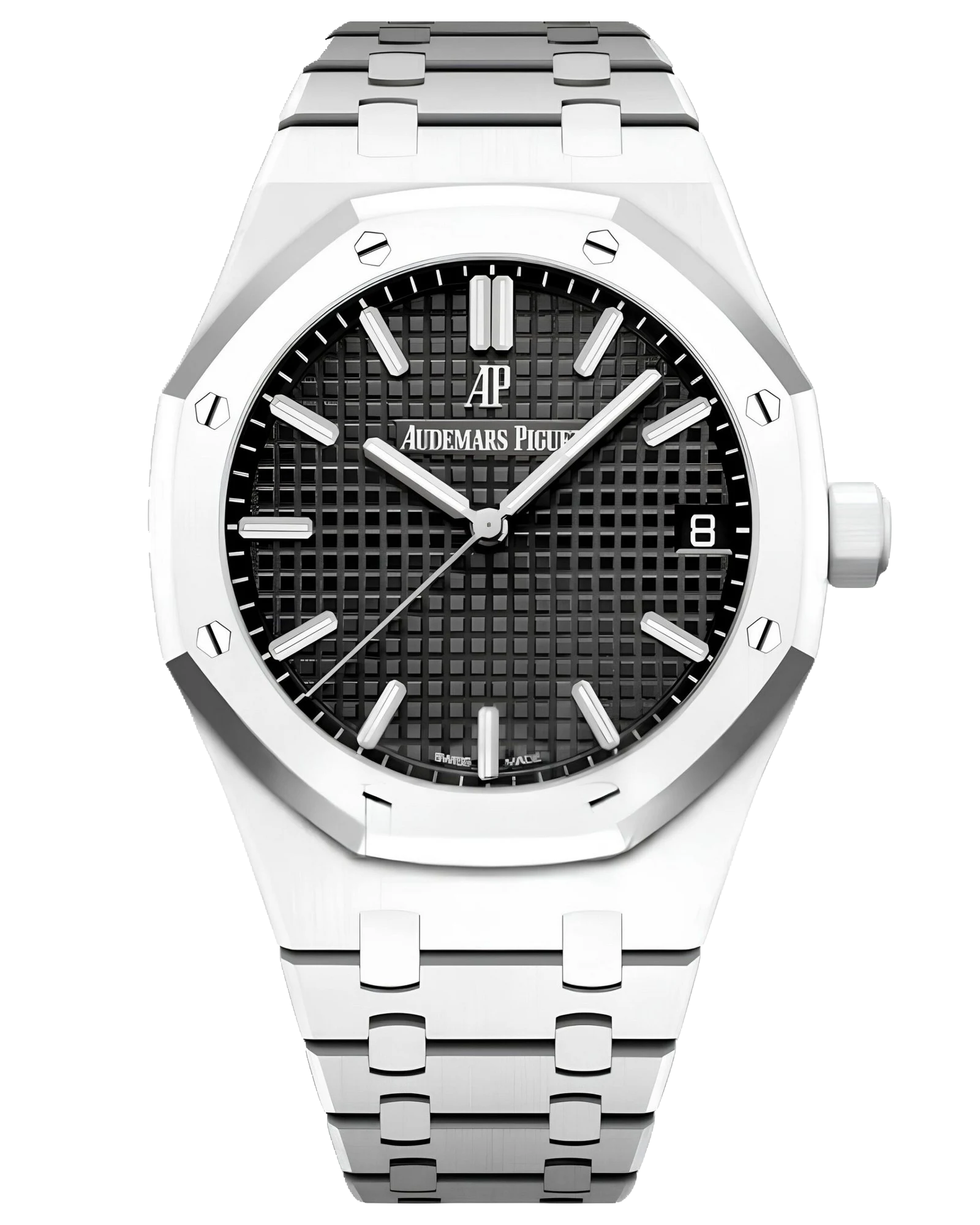 Audemars Piguet Royal Oak Ceramic 15500ST, чёрный циферблат