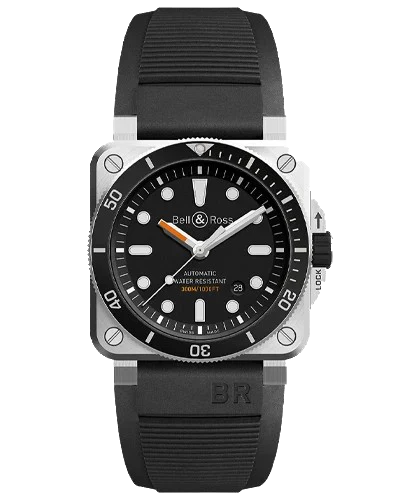 Премиальная реплика Bell & Ross Instruments Diver BR0392-D-BL-ST