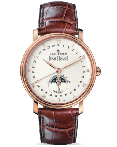 Премиальная реплика Blancpain Villeret Quantième Complet 6263-3642-55A