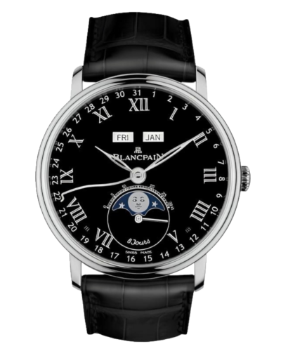 Премиальная реплика Blancpain Villeret Quantieme Complet 8 Jours 6639-3437-55B