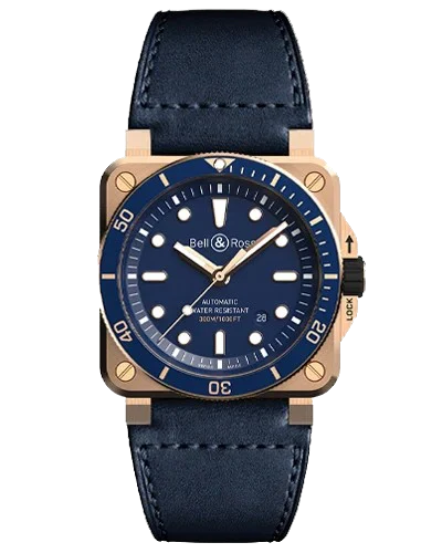 Премиальная реплика Bell & Ross Instruments Diver BR0392-D-LU-BR