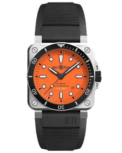Премиальная реплика Bell & Ross Instruments Diver BR0392-D-O-ST