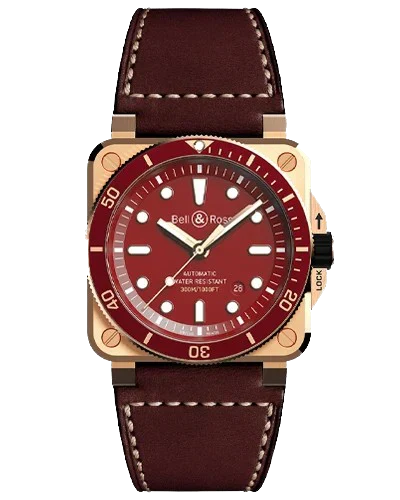 Премиальная реплика Bell & Ross Instruments Diver BR0392-D-R-BR