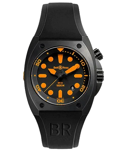 Премиальная реплика Bell & Ross Marine BR0292-ORANGE-CA