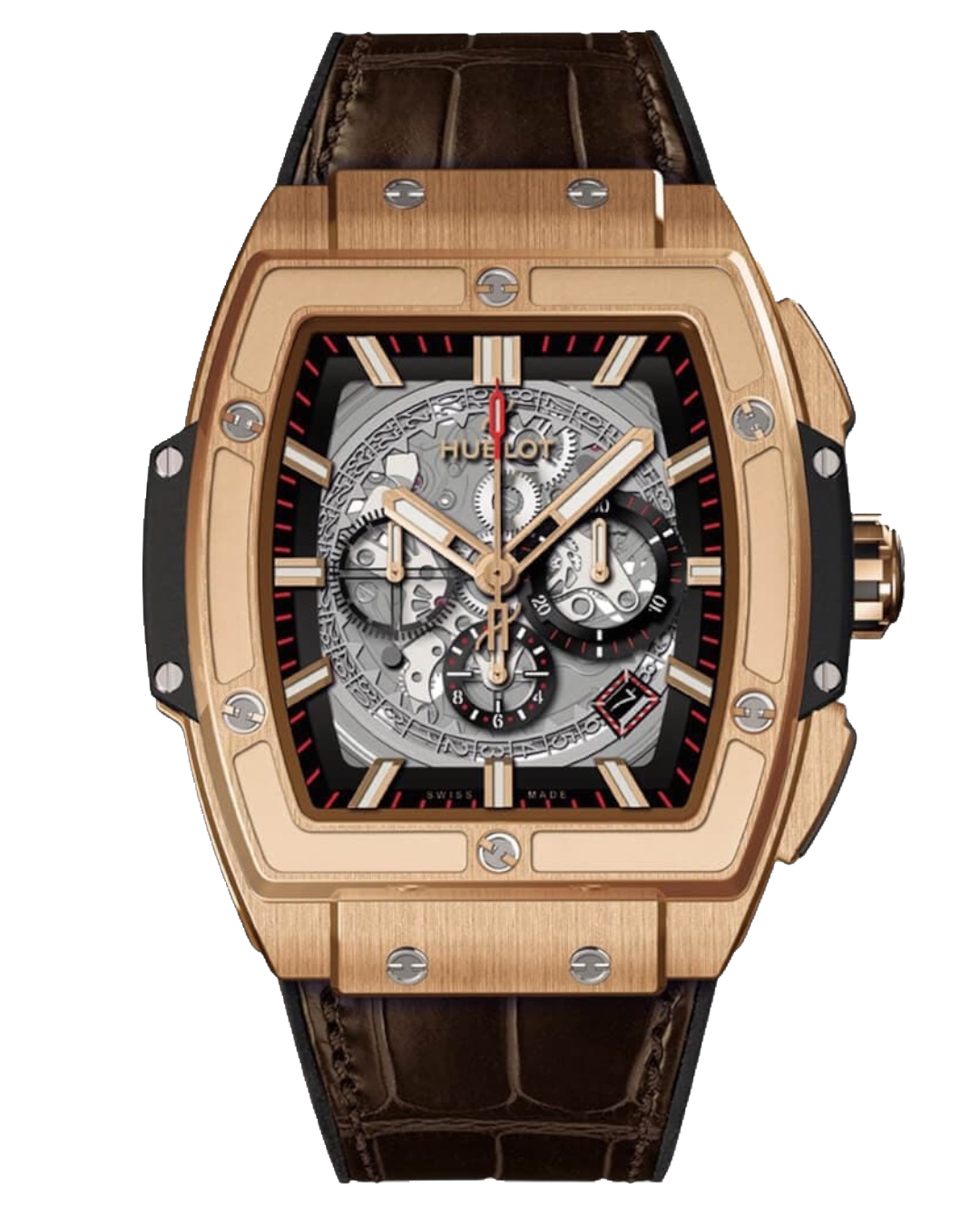 Hublot Spirit of Big Bang 601.OX.0183.LR, золотистое оформление