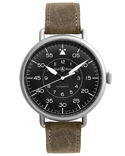 Премиальная реплика Bell & Ross Vintage BRWW192-MIL/SCA