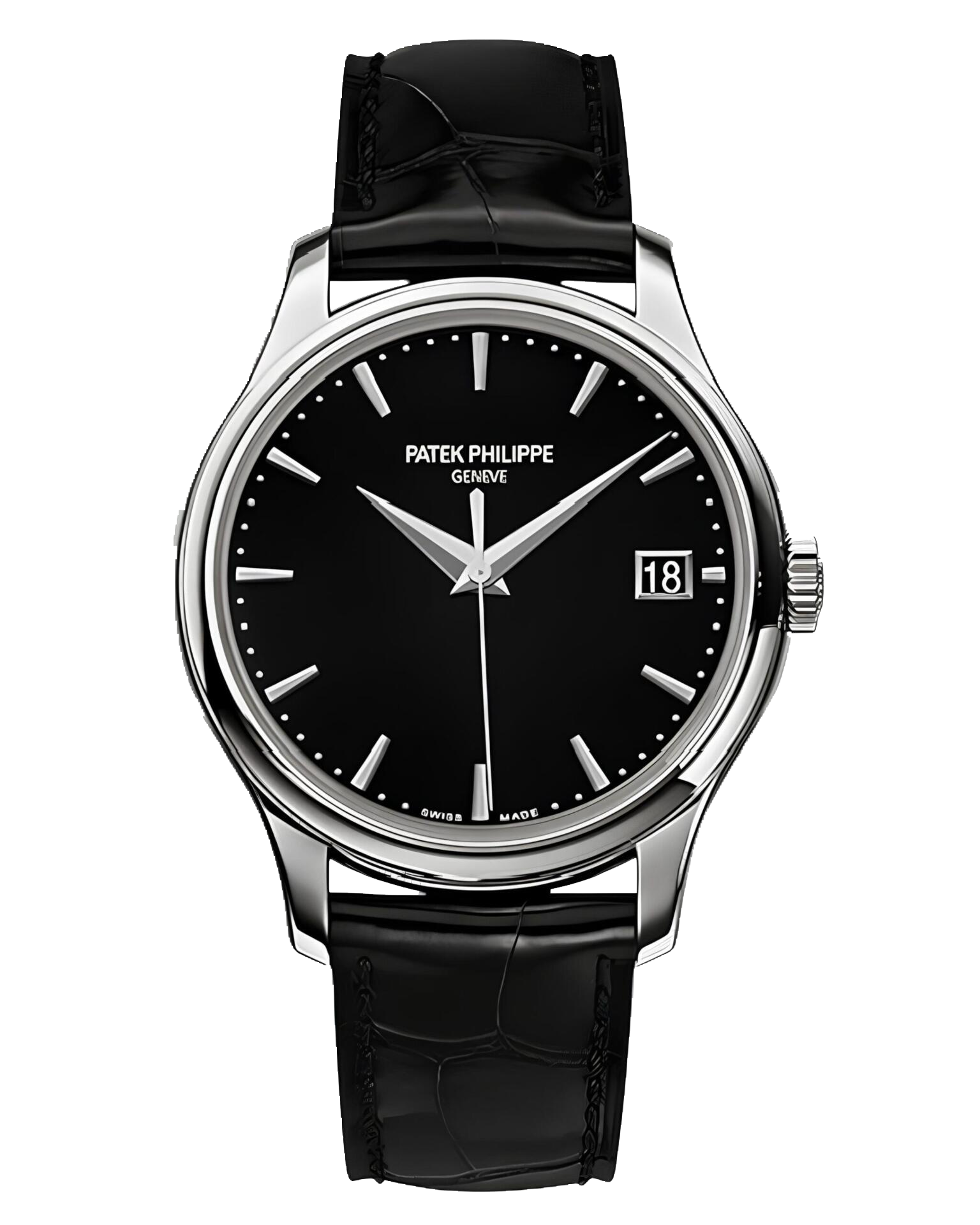 Patek Philippe Calatrava 5227G-010, чёрный циферблат