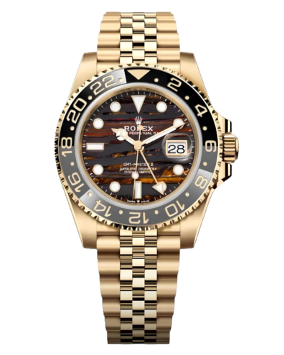Премиальная реплика Rolex GMT Master II Tiger Iron 126718GRNR-0002