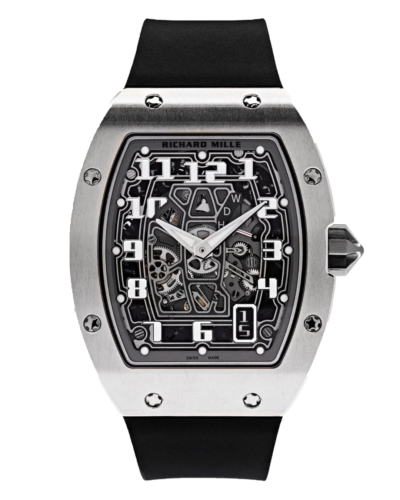 Премиальная реплика Richard Mille RM 67-01 Automatic Extra Flat, серебристый корпус