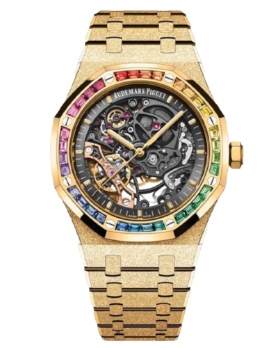 Премиальная реплика Audemars Piguet Royal Oak Double Balance Wheel Openworked 15412BC.YG.1224BC.03