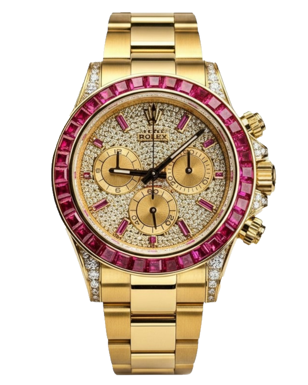 Rolex Cosmograph Daytona Pink Bezel 116602RBOW