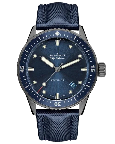 Премиальная реплика Blancpain Fifty Fathoms Bathyscaphe 5000-0240-O52A