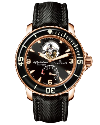 Премиальная реплика с позолотой Blancpain Fifty Fathoms Tourbillon 5025-3630-52A