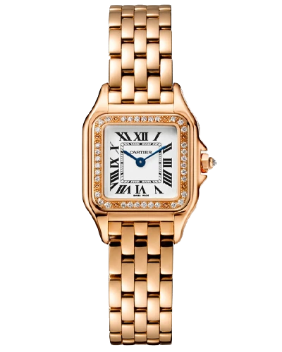 с позолотой Cartier Panthere Small WJPN0008