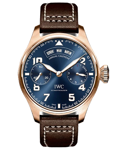Премиальная реплика с позолотой IWC Big Pilot’s Watch Annual Calendar IW502701