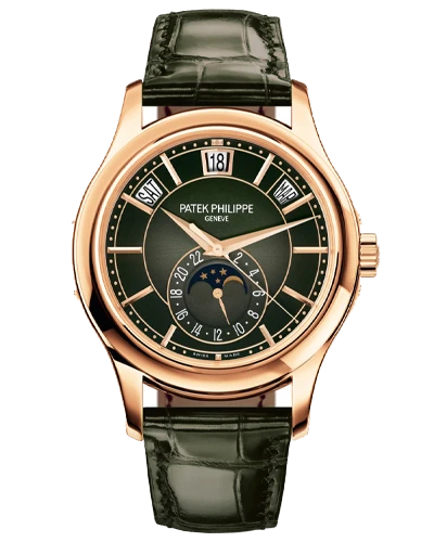 Премиальная реплика с позолотой Patek Philippe Complications Annual Calendar 5205R-011