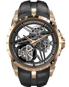 Премиальная реплика с позолотой Roger Dubuis Excalibur Monotourbillon RDDBEX0836