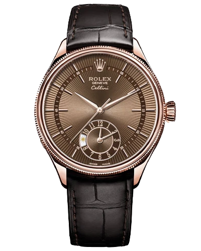 Премиальная реплика с позолотой Rolex Cellini Dual Time 50525-0015