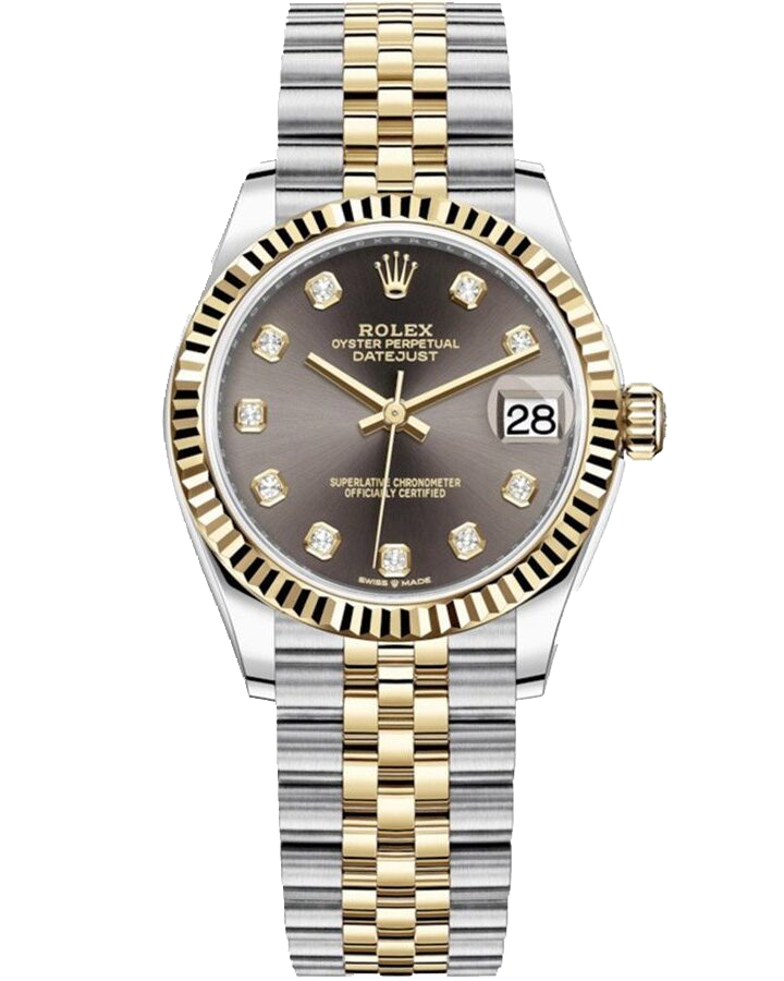 с позолотой Rolex Datejust 278273-0022