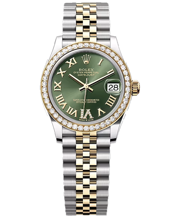 с позолотой Rolex Datejust 278383RBR-0016