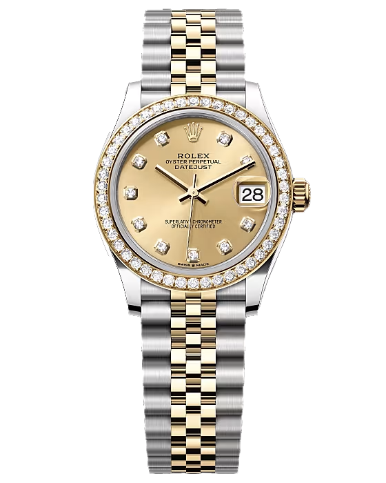 с позолотой Rolex Datejust 278383RBR-0026
