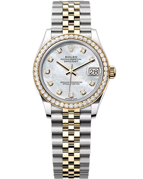 с позолотой Rolex Datejust 278383RBR-0028