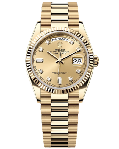 Премиальная реплика с позолотой Rolex Day-Date 128238-0008
