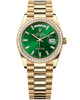 Премиальная реплика с позолотой Rolex Day-Date 128348RBR-0078