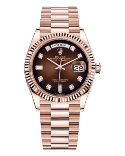 Премиальная реплика с позолотой Rolex Day-Date Ladies 118235f-0096