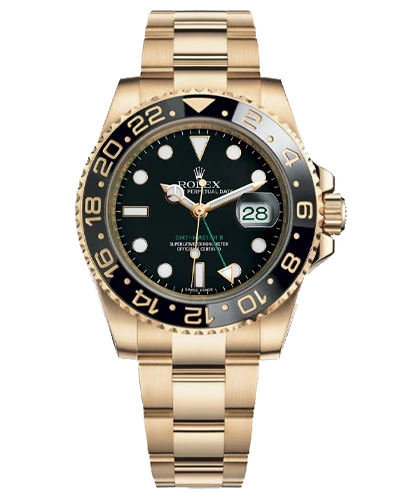 Премиальная реплика с позолотой Rolex GMT-Master II 116718LN-0001