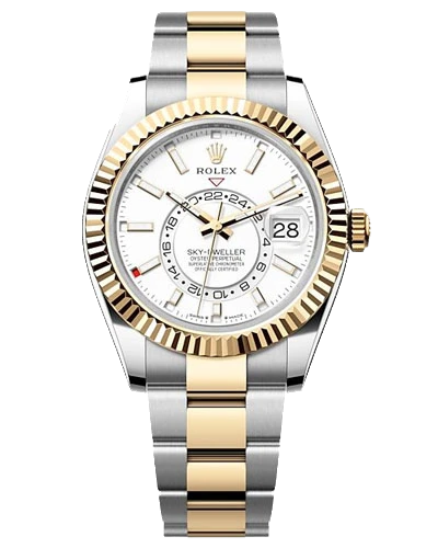 с позолотой Rolex Sky-Dweller 336933-0005
