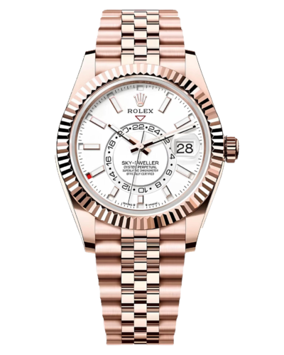 Премиальная реплика с позолотой Rolex Sky-Dweller 336935-0003