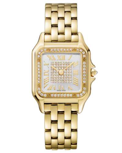 Премиальная реплика Cartier Panthere Medium diamonds WJPN0043