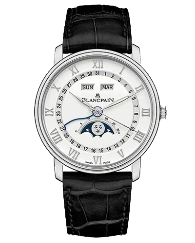Премиальная реплика Blancpain Villeret Quantieme Complet 6654-1127-55B