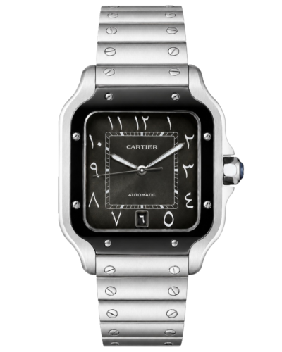 Премиальная реплика Cartier Santos Arabic WSSA0057