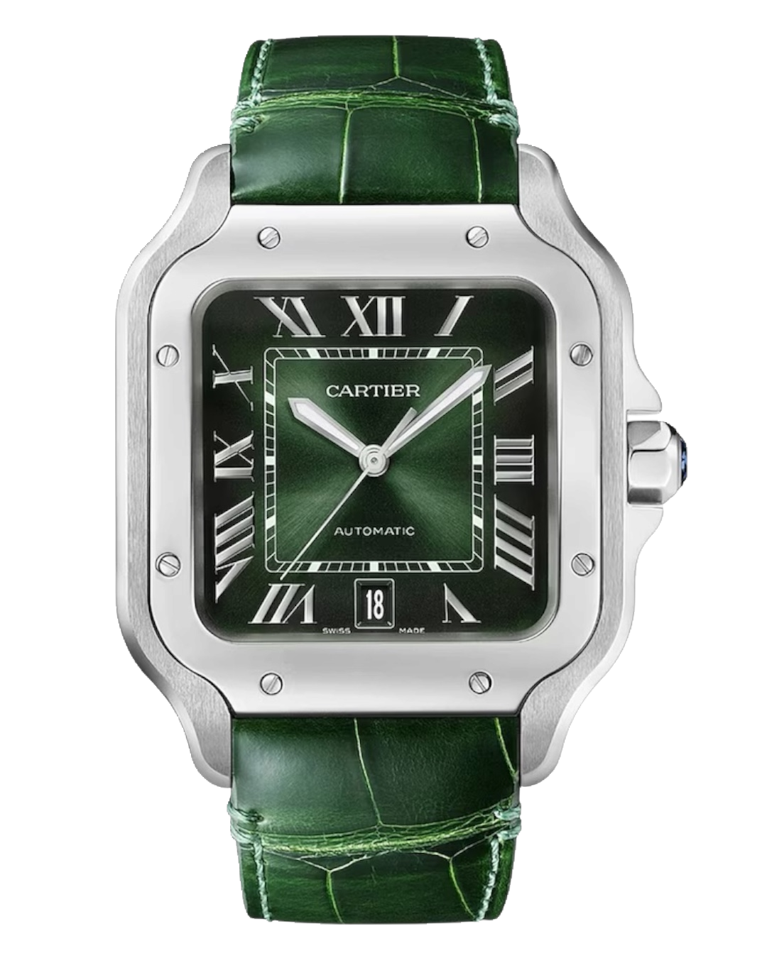 Cartier Santos WSSA0062, Green