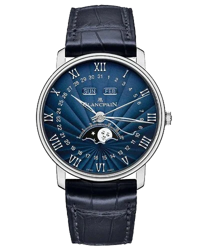 Премиальная реплика Blancpain Villeret Quantieme Complet 6654-1529-55B