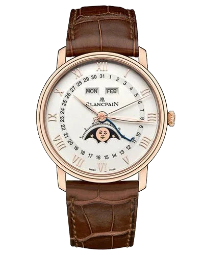 Премиальная реплика Blancpain Villeret Quantieme Complet 6676-3642-55A