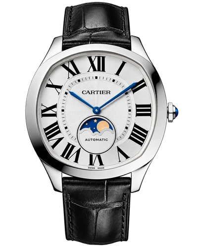 Премиальная реплика Cartier Drive Moon Phases WSNM0017