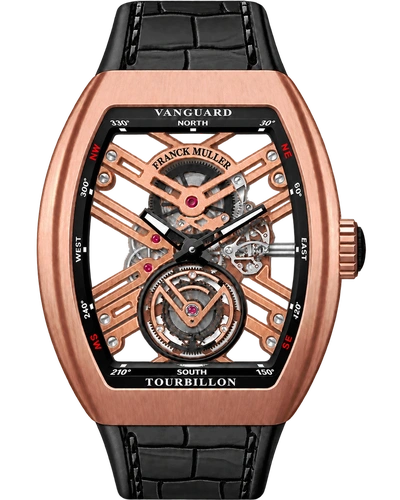 Премиальная реплика Franck Muller Vanguard Tourbillon V45-T-SQT-5N-NR