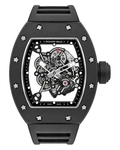 Премиальная реплика Richard Mille RM 055 Bubba Watson Ceramic Double Black