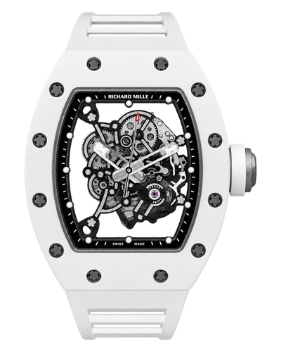 Премиальная реплика Richard Mille RM 055 Bubba Watson Ceramic White