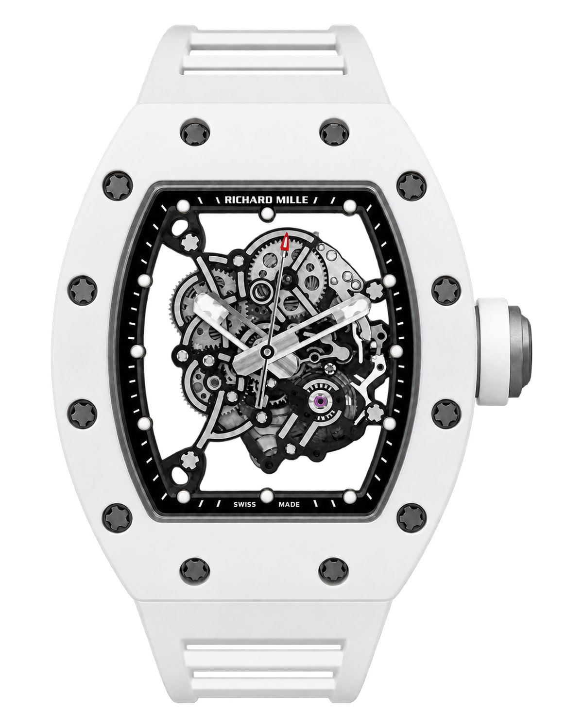 Richard Mille RM 055 Bubba Watson Ceramic White