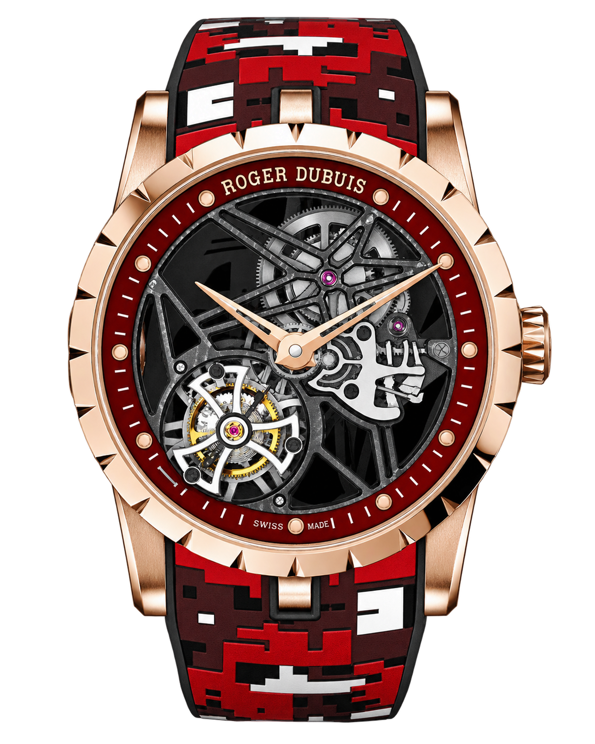 Roger Dubuis Excalibur Skeleton Flying Tourbillon RG-0446