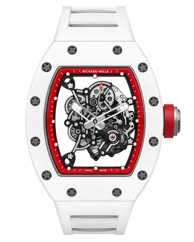Премиальная реплика Richard Mille RM055 Bubba Watson White Asia Edition
